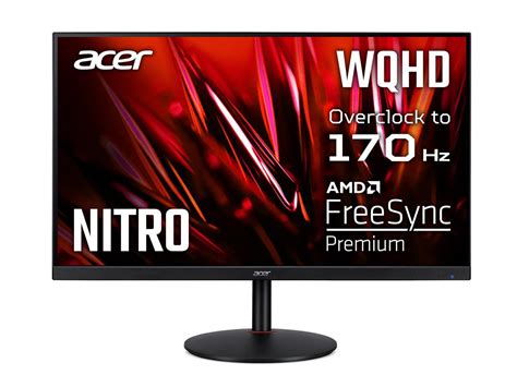 31.5" Acer 144Hz (170Hz OC) IPS 2K 1ms FreeSync Gaming Monitor w/ Built ...