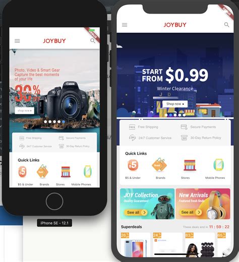 JD joybuy flutter sample | Mobile App Development