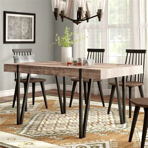Industrial Style Dining Table | Foter
