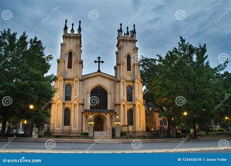 Trinity Episcopal Cathedral, in Columbia, South Carolina. Stock Photo ...