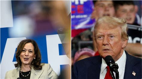 Kamala Harris Leads Donald Trump In Three Key Swing States