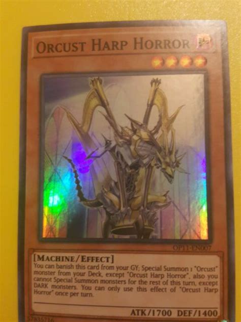 Orcust Harp Horror Super Rare Op11 En007 Nm In Hand EBay