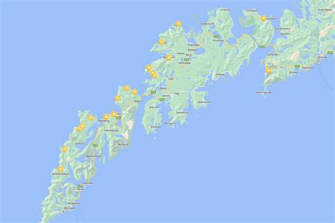 Best places to see in Lofoten - Map of the Lofoten Islands — Tomas ...