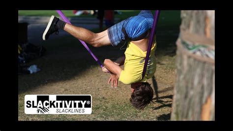 Slackline Tutorial Shoulder Stance Youtube