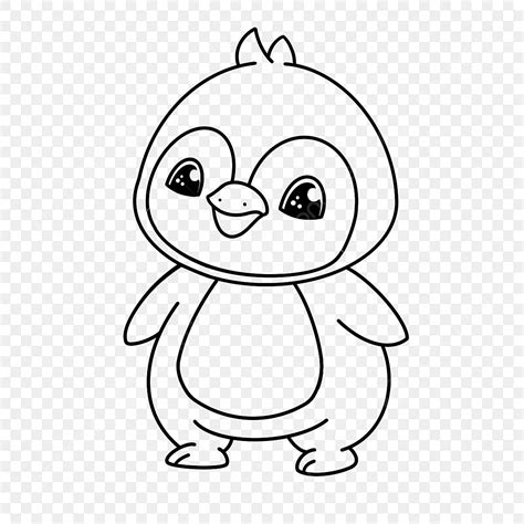 Penguin Clipart Black And White