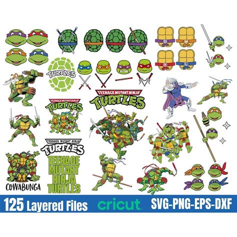 Ninja Turtle Svg Teenage Mutant Ninja Turtle Svg Leonardo Inspire