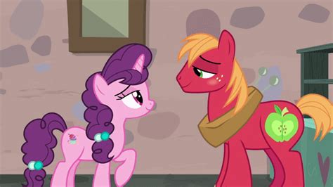 1447888 Animated Big Macintosh Blushing Boop Earth Pony Female