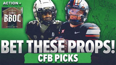 Top 5 Cfb Player Props To Bet For Ncaa Football Week 12 College