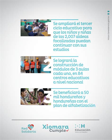 Gobierno De Honduras On Twitter La Redsolidaria Hn Y La Educacion