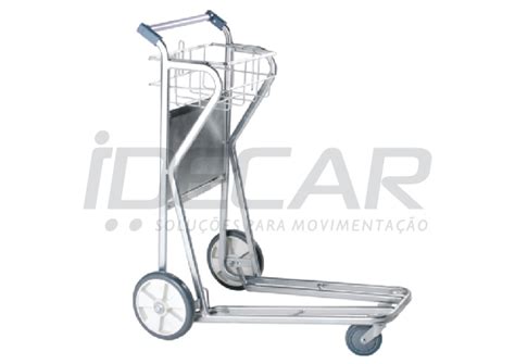 Carrinho Bagagem Idn Idecar Carrinho De Supermercado