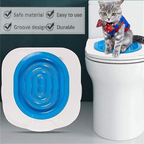 Cat Toilet Training Kit Cat Toilet Trainer Teach Cat To Use Toilet