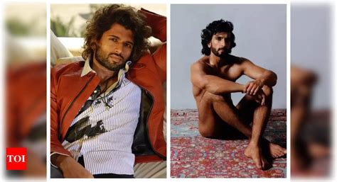 Amid Ranveer Singhs Bold Photoshoot Row Vijay Deverakonda Says Hes