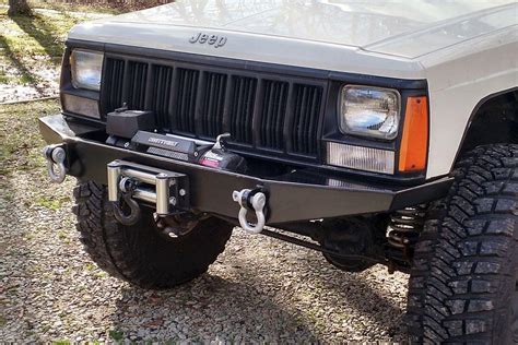 Jcroffroad Diy Xj Winch Bumper Jeep Cherokee 84 01