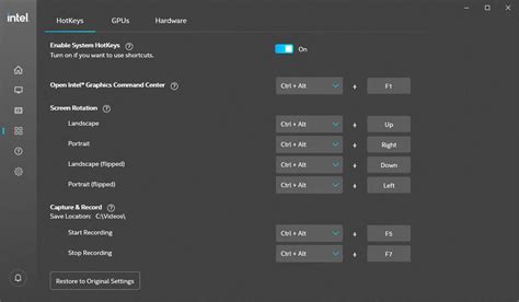 Intel Graphics Control Panel - Download for Windows