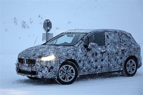 Bmw Series Active Tourer Spied Undergoing Winter Testing