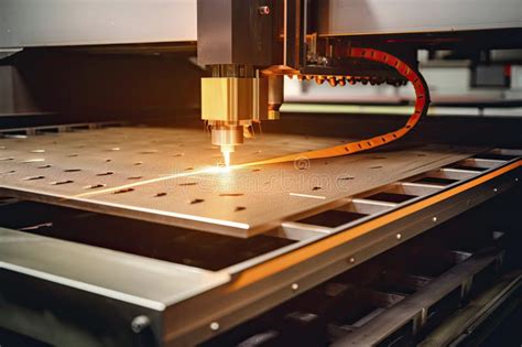 Cnc Laser Cutting Of Metal Modern Industrial Technology Making