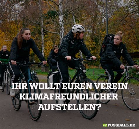 Klimaschutz Maßnahmen Hilfestellung für Amateurvereine hfv online de