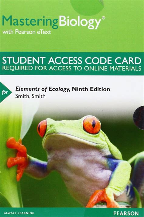 Mastering Biology With Pearson Etext Standalone Access Card For