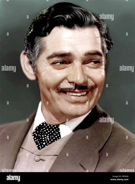 Clark Gable Gone With The Wind 1939 Directed By Victor Fleming Stock