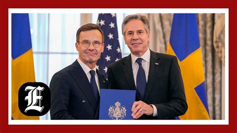 Sweden Becomes Nd Nato Member Youtube