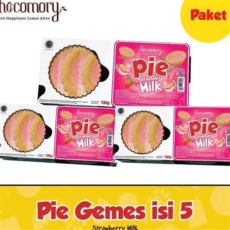 Jual Pie Chocomory Isi Pcs All Variant Tirasusu Coklat Strawberry