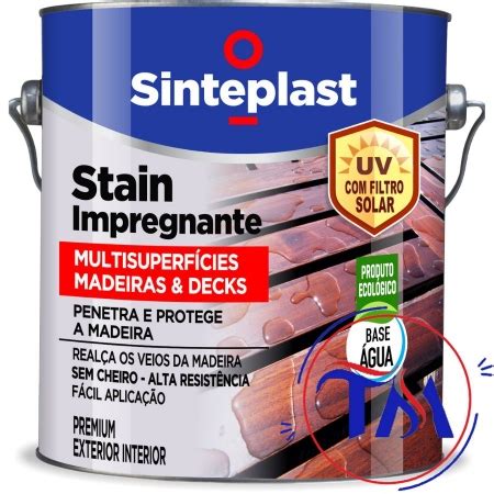 Stain Impregnante Acetinado Premium Base Gua Exterior Interior