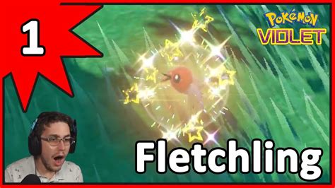 Full Odds Shiny Fletchling in Pokemon Violet! - YouTube