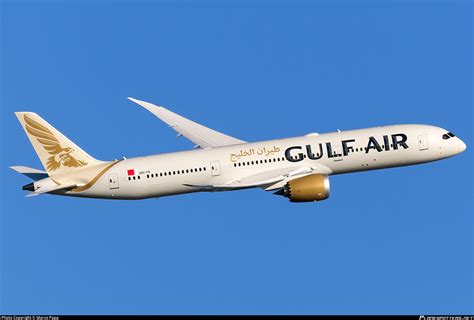 A9C FD Gulf Air Boeing 787 9 Dreamliner Photo By Marco Papa North