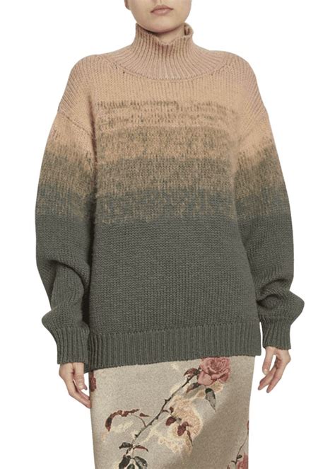 Dries Van Noten Degrade Turtleneck Sweater Bergdorf Goodman