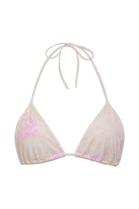 Frankies Bikinis Bikinis Woman X Pamela Anderson Zeus Triangle Bikini Top Lace On The Beach