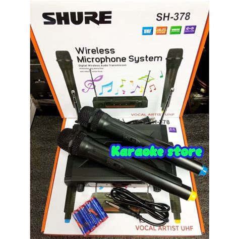 Shure Wireless Microphone Sh 378tested Before Ship Out Lazada Ph