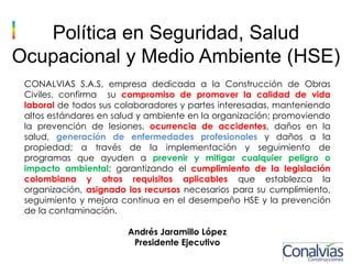 Andres Jaramillo Lopez Hse Ppt