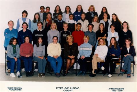 Photo de classe 1ere ES1 de 1999 Lycée Gay Lussac Copains d avant