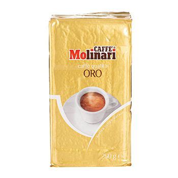 Кофе молотый ORO, Molinari, 250 г, Италия - купить с доставкой по ...