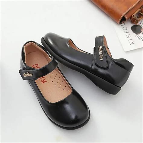 2018 Autumn New Genuine Leather Childrens Leather Shoes Girls Princess