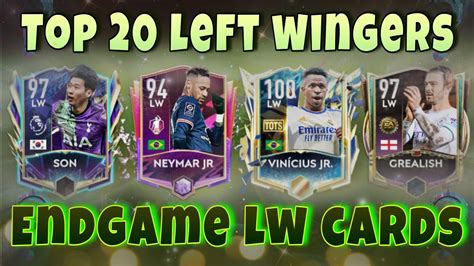 Top 20 Left Wingers In Fifa Mobile 22 Best Endgame Lw Cards Who