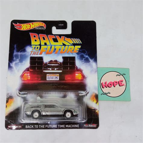 Jual Hot Wheels Premium Back To The Future Time Machine Original Mattel Kab Bogor Hope