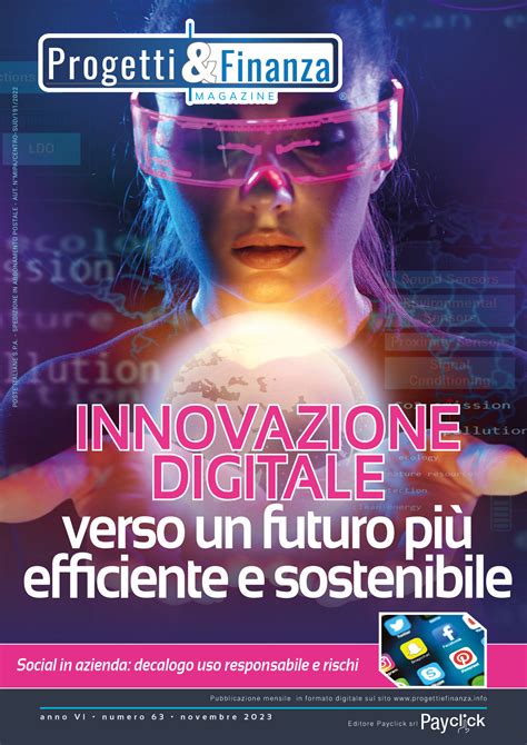 Innovazione Digitale Verso Un Futuro Più Efficiente E Sostenibile Magazine Progettiandfinanza