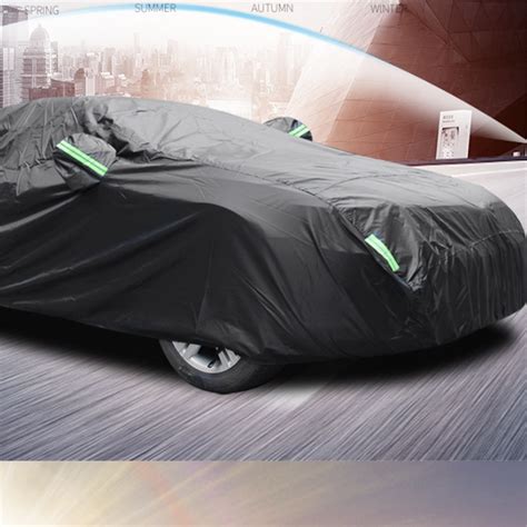 Universal Sedan Full Car Covers Outdoor Sun Snow Rain Reflective