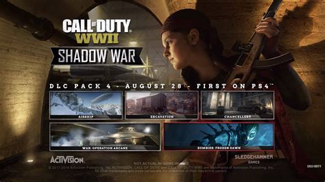 Call Of Duty Wwii Shadow War Dlc Announced