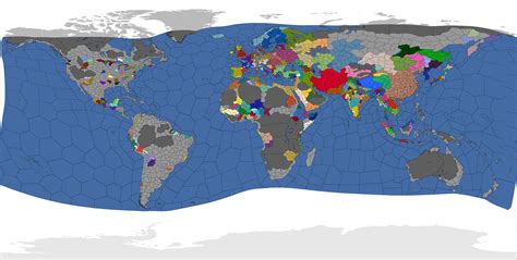 I overlaid the province map of 1444 onto a 3d globe. (link and ...