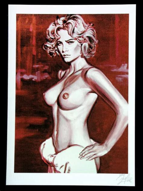 Akt Nude Pin Up No Erotik Bild Erotic Print Art Kunst Grafik Graphic Limit Eur