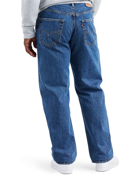 Levis Mens 550 Relaxed Mid Rise Relaxed Fit Tapered Leg Jeans