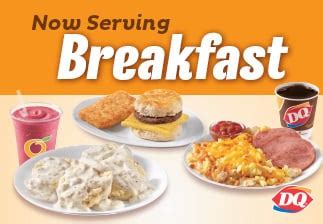 Dairy Queen Breakfast Menu