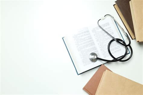 Premium Photo | Concept of different professional books medicine books