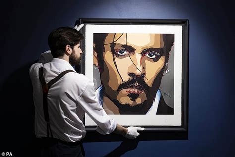 Johnny Depp Unveils Self Portrait Five He Painted During The