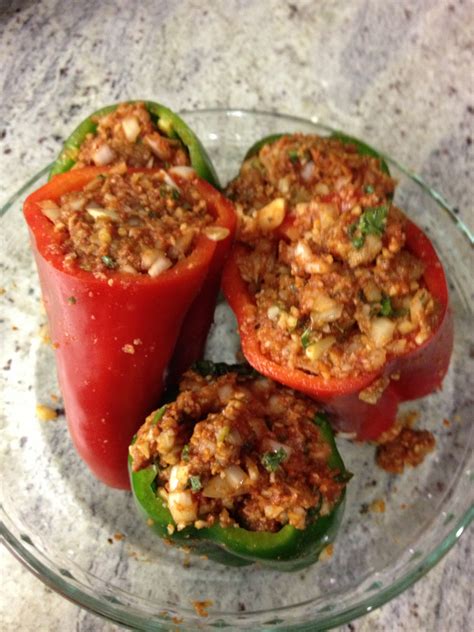 Stuffed Peppers Paleo Recipes Diet Blog Gluten Free Primal Primos