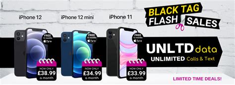 Black Friday iPhone 12, 12 Mini & iPhone 11 Unlimited Data Deals - Phones LTD