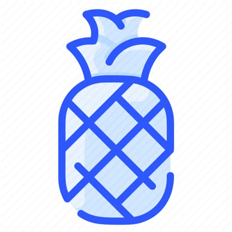 Food Fruit Healthy Pineapple Tropical Icon Download On Iconfinder