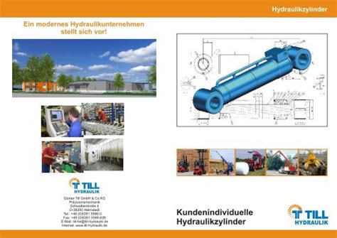 Kundenindividuelle Hydraulikzylinder Till Hydraulik